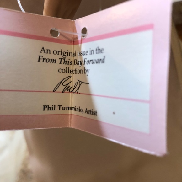 Retired 1994 Mint Condition Ashton Drake Galleries “From This Day Forward” w/COA - Picture 15 of 15